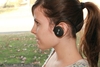 รูปย่อ Miccus BluBridge headphones Water resistant, Bluetooth Stereo headphones for Wireless Music and Calling (Black) รูปที่4