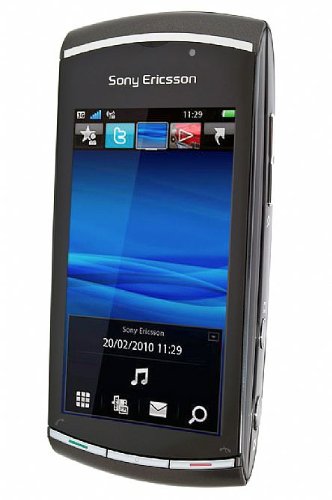 Sony Ericsson Vivaz Pro U8i Unlocked GSM Smartphone with 5 MP Camera, Symbian OS, QWERTY Keyboard, Touch Screen, Bluetooth--International Version with Warranty (Black) รูปที่ 1