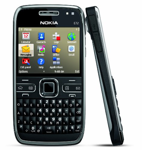 Nokia E72 Unlocked Phone Featuring GPS with Voice Navigation -- U.S. Version with Full Warranty (Zodium Black) รูปที่ 5