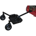 DEK 2-Wheeled Sulky Mower Cart - Heavy-Duty, 9 1/2in.Dia. x 3 1/2in.W wheels, Model# 891523000741