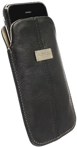 Krusell Leather Pouch LUNA Extra Large (Black) รูปที่ 1