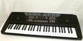 Electronic Portable Piano Keyboard with AC adapter- 54 Keys Silver