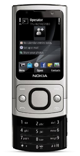 Nokia  6700 Slide Unlocked Phone--US Version with Full Warranty (Silver) รูปที่ 3