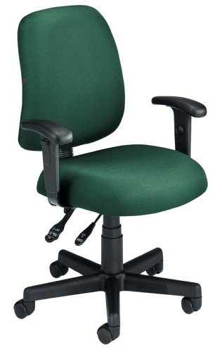OFM Stain-Resistant Task Seating - Green  รูปที่ 1