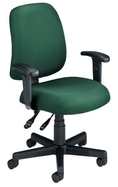 OFM Stain-Resistant Task Seating - Green 