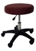 รูปย่อ Burgundy Adjustable Rolling Stool for Massage Tables, Examination Tables, Office and Home Use  รูปที่1