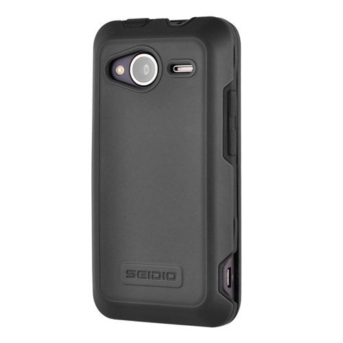 Seidio ACTIVE Case for HTC EVO Shift 4G - Retail Packaging - 1 Pack (Black) รูปที่ 3