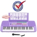 รูปย่อ Children 49 Keys Electronic Piano Music Keyboard Purple KB49PL รูปที่1