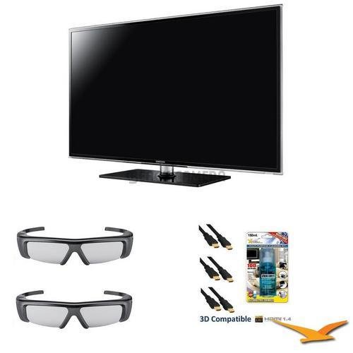 Samsung UN55D6400 55 inch 120hz 1080p 3D LED HDTV 3D Kit รูปที่ 1