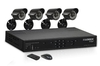 รูปย่อ Lorex Edge+ LH324501C4 4-Channel Video Security DVR with Internet, 3G Mobile Viewing and 4 Security Cameras (Black) รูปที่1