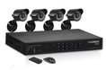 Lorex Edge+ LH324501C4 4-Channel Video Security DVR with Internet, 3G Mobile Viewing and 4 Security Cameras (Black)