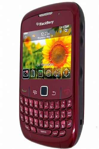 BlackBerry Curve 8520 Unlocked Quad-Band Cell Phone with 2 MP Camera, Bluetooth, Wi-Fi--International Version with Warranty (Red) รูปที่ 6
