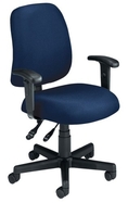 OFM Stain-Resistant Task Seating - Navy 