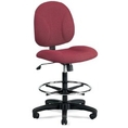 ERGOCRAFT Contoured Stool - Burgundy 