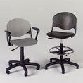 KFI Task Seating - Charcoal 