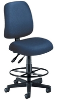 OFM Stain-Resistant Task Seating - Navy 