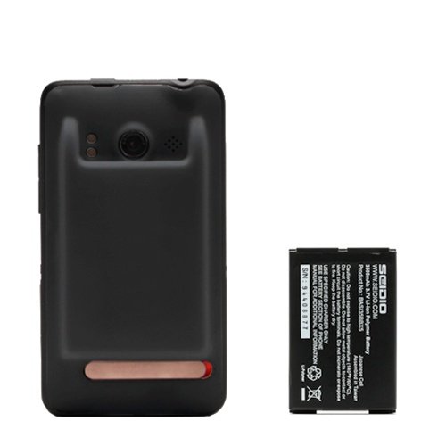 Seidio Innocell 3500 mAh Extended-Life Battery for HTC EVO 4G (Black) รูปที่ 1