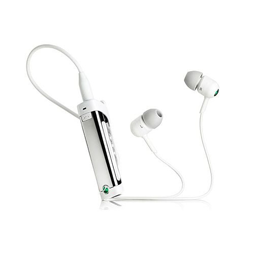 Sony Ericsson Hi-Fi Bluetooth Stereo Headset with FM Radio (White) รูปที่ 1