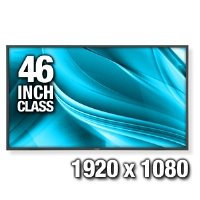 46IN LCD 1920X1080 4000:1 P461-AVT Dvi-d Black 8MS รูปที่ 1