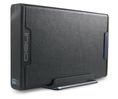 ineo I-NA204Ue, 2.5-Inch Hard Drive Enclosure eSATA/USB Combo Fast Installation (Black)