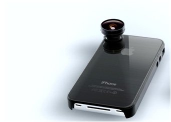 GSI Super Quality Detachable Wide Angle Lens for the iPhone 4-4G, Turn your iPhone into a High-End Camera! รูปที่ 1