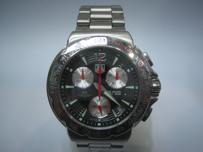 ขายนาฟิกาข้อมือชาย Tag Heuer จับเวลา Indy 500 มือสอง ของแท้ รูปที่ 1