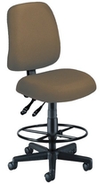 OFM Stain-Resistant Task Seating - Taupe 