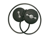 รูปย่อ Miccus BluBridge headphones Water resistant, Bluetooth Stereo headphones for Wireless Music and Calling (Black) รูปที่1