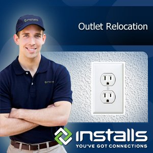 Electrical Outlet Relocation Kit and Installation Service รูปที่ 1