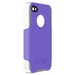 รูปย่อ OtterBox Commuter Series Hybrid Case for AT&T and Verizon iPhone 4 (Purple/White) รูปที่2