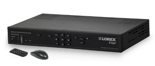 Lorex Edge+ LH328501 8-Channel Video Security DVR with Internet, 3G Mobile Viewing and 500GB HDD (Black) รูปที่ 1