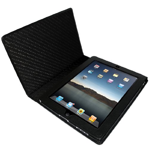 Piel Frama Premium Leather Case with MAGNETIC Closure for the Apple iPad (1st Generation) (Black) รูปที่ 1