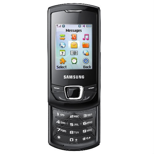 Samsung E2550 Monte Slider Unlocked Quad-Band Phone with Camera, FM Radio, Bluetooth and microSD Slot--International Version with Warranty (Black) ( Samsung Mobile ) รูปที่ 5