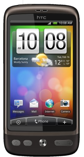 HTC A8181 Desire Unlocked Quad-Band GSM Phone with Android OS, HTC Sense UI, 5 MP Camera, Wi-Fi and gps navigation--International Version with Warranty (Brown) รูปที่ 1