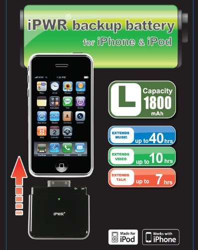 iPWR 1800mAh backup battery for iPhone/iPod รูปที่ 4