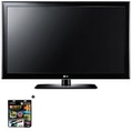 LG 42LK520 42 inch Class LCD HDTV, Full HD 1080p, with Basic Accessory Kit (2 HDMI Cables, 1 RGB Cable, 1 Audio Cable, Plasma / LCD Cleaning Kit)