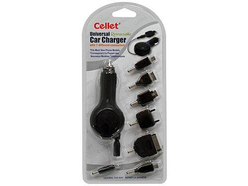 Cellet Universal Retractable Car Charger With 7 Different Connectors รูปที่ 7