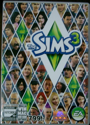 ขายแผ่นแท้ 100% The Sim 3+ภาคเสริม 2 ภาค (รวม 3 แผ่น) รูปที่ 1