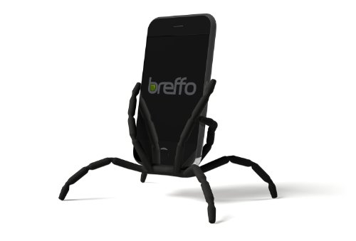 Breffo Spiderpodium Stand for iPhone, iPod, Cellphone, & Much More (Black) รูปที่ 4