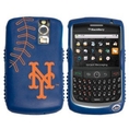 iFanatic MLB New York Mets Cashmere Silicone Blackberry Curve Case