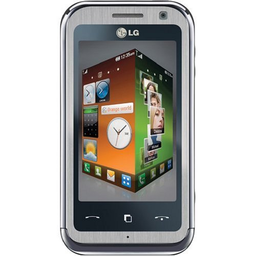 LG Arena KM900 Arena Unlocked Quad-Band Touch Screen Cell Phone with 5MP Camera, Bluetooth, GPS and Wi-Fi --International Version with Warranty (Silver) รูปที่ 1