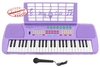 รูปย่อ Children 49 Keys Electronic Piano Music Keyboard Purple KB49PL รูปที่2