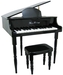 รูปย่อ Gloss Black "Baby" Grand 30 Key Childs Piano With Bench รูปที่1