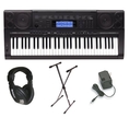 Casio CTK-5000 Premium Keyboard Pack with Power Supply, Keyboard Stand and Professional Closed Cup Stereo Headphones