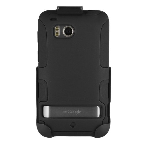 Seidio ACTIVE Case and Holster Combo for HTC Thunderbolt - 1 Pack - Retail Packaging - Black รูปที่ 1