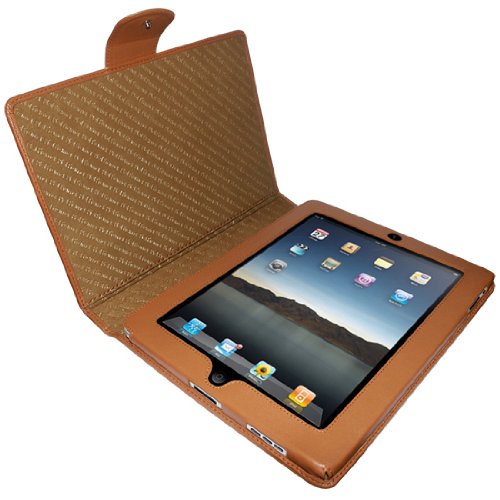 Piel Frama Premium Leather Case with SNAP Closure for the Apple iPad (1st Generation) (Tan) รูปที่ 1