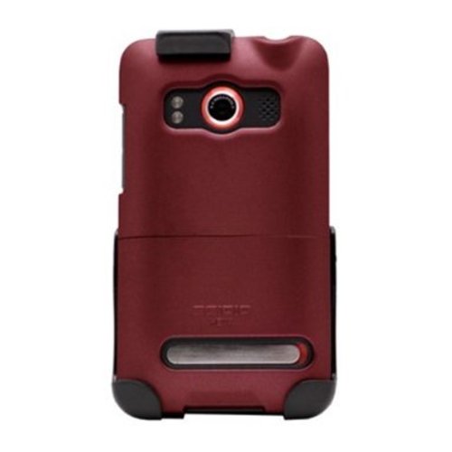 Seidio SURFACE Case and Holster for HTC EVO - Combo Pack-Retail Packaging (Burgundy) รูปที่ 1