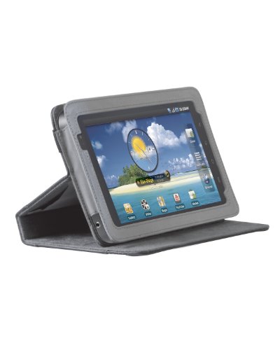 Samsung Galaxy Tab Protective Leather Easel Case, Black รูปที่ 6