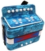 รูปย่อ DeRosa Childrens Blue 7 Key Toy Accordion Squeeze Box รูปที่4