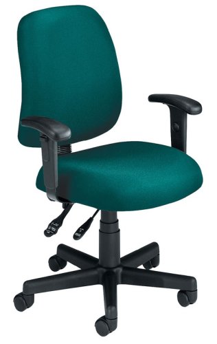 OFM Stain-Resistant Task Seating - Teal  รูปที่ 1